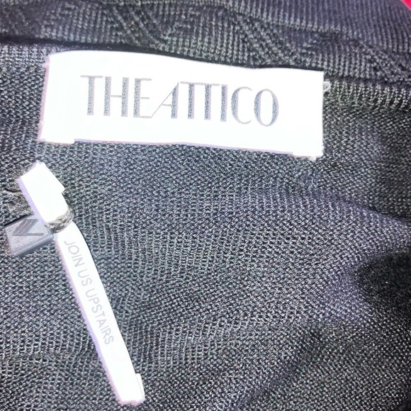 NWOT ATTICO ATWELL Buttery Soft Lightweight Lana Wool MIDI DRESS size Med/US 8 - Picture 13 of 15